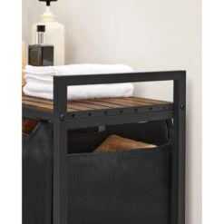 ACAZA Wasmand Zwart -Meubels Voor Thuis 10470548