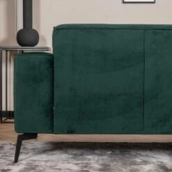 Bronx71 Velvet Bank 2,5-zits Vegas Groen -Meubels Voor Thuis 10474595