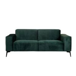 Bronx71 Velvet Bank 2,5-zits Vegas Groen -Meubels Voor Thuis 10474598