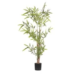 Beliani - BAMBOO - Kunstplant - Groen - Synthetisch Materiaal