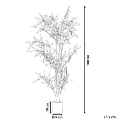 Beliani - BAMBOO - Kunstplant - Groen - Synthetisch Materiaal 16 Beliani - BAMBOO - Kunstplant - Groen - Synthetisch Materiaal -Meubels Voor Thuis 10488585