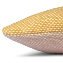 Malagoon Festivity Wool Sierkussen - Yellow Naturel -Meubels Voor Thuis 10491981
