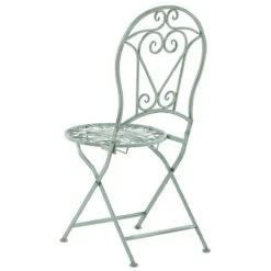 Beliani - TRENTO - Bistroset Voor 2 - Groen - Metaal -Meubels Voor Thuis 10496546