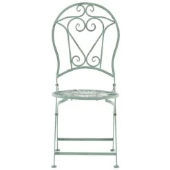 Beliani - TRENTO - Bistroset Voor 2 - Groen - Metaal -Meubels Voor Thuis 10496551