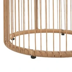 Beliani - LABICO - Bistroset Voor 2 - Natuurlijk - PE Rotan -Meubels Voor Thuis 10496572