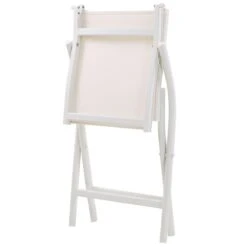 Beliani - CAORLE - Bistroset Voor 2 - Wit - Aluminium -Meubels Voor Thuis 10496574