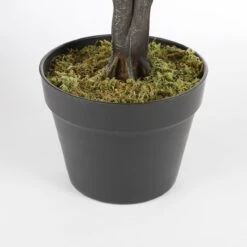 Mica Decorations Rubberplant Kunstplant - H120 X Ø60 Cm - Groen -Meubels Voor Thuis 10508350