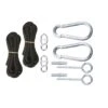 Tropilex® Hangmatbevestiging Complete Black Zwart 1 Tropilex® Hangmatbevestiging Complete Black Zwart -Meubels Voor Thuis 10508774