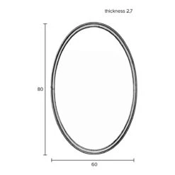 MOOS Eli Spiegel - Goud -Meubels Voor Thuis 10526936