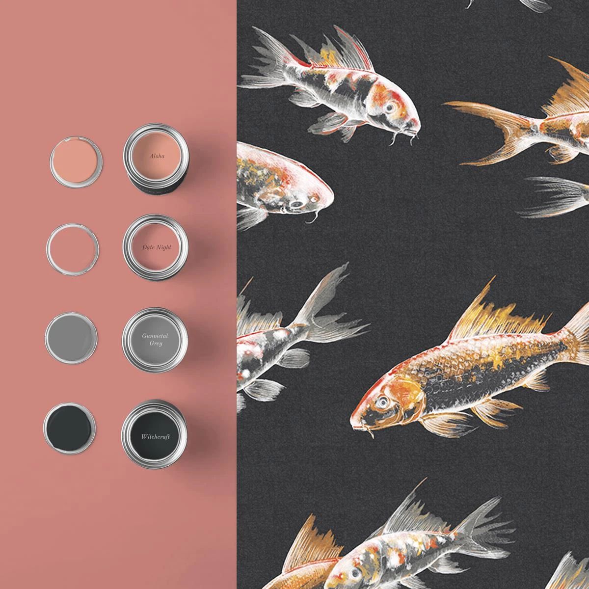 Graham & Brown | Vliesbehang - Flow Black 6 Graham & Brown | Vliesbehang - Flow Black - Afbeelding 4