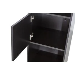 WOOOD Exclusive Finca Open Vakkenkast - Zwart - 210x40x40 -Meubels Voor Thuis 10534794