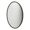 LOFT42 Mirror Spiegel Ovaal - Zwart - 60x40 -Meubels Voor Thuis 10548636
