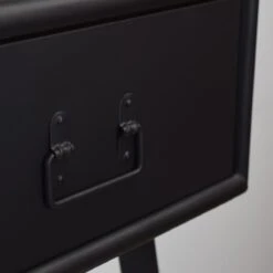 LOFT42 Denver Nachtkastje - Zwart Metaal - 1 Lade - 30x40x71 -Meubels Voor Thuis 10556827