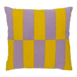 By FonQ Play Sierkussen 50 X 50 Cm - Lavendel/Geel -Meubels Voor Thuis 10557441