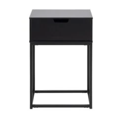 Lisomme Teun Houten Nachtkastje Zwart 17 Lisomme Teun Houten Nachtkastje Zwart -Meubels Voor Thuis 10559168