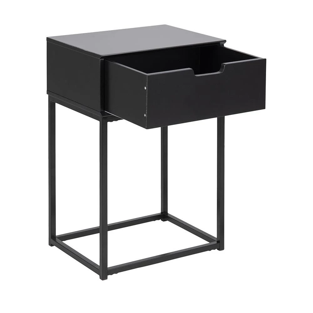 Lisomme Teun Houten Nachtkastje Zwart 11 Lisomme Teun Houten Nachtkastje Zwart - Afbeelding 9