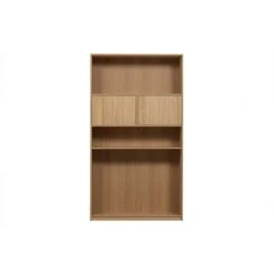 Vtwonen Modulair Bovenkast - Eikenhout Fineer - Naturel - 199x110x40 -Meubels Voor Thuis 10563052