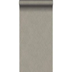 Origin Wallcoverings Behang Grafisch 3D Motief Lichtgrijs - 50 X 900 C