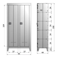 Woood Kluis Kast 19 Woood Kluis Kast -Meubels Voor Thuis 10566072