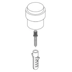 Intersteel Deurstop Vloermontage 30mm Rvs Geborsteld 12 Intersteel Deurstop Vloermontage 30mm Rvs Geborsteld -Meubels Voor Thuis 10569192