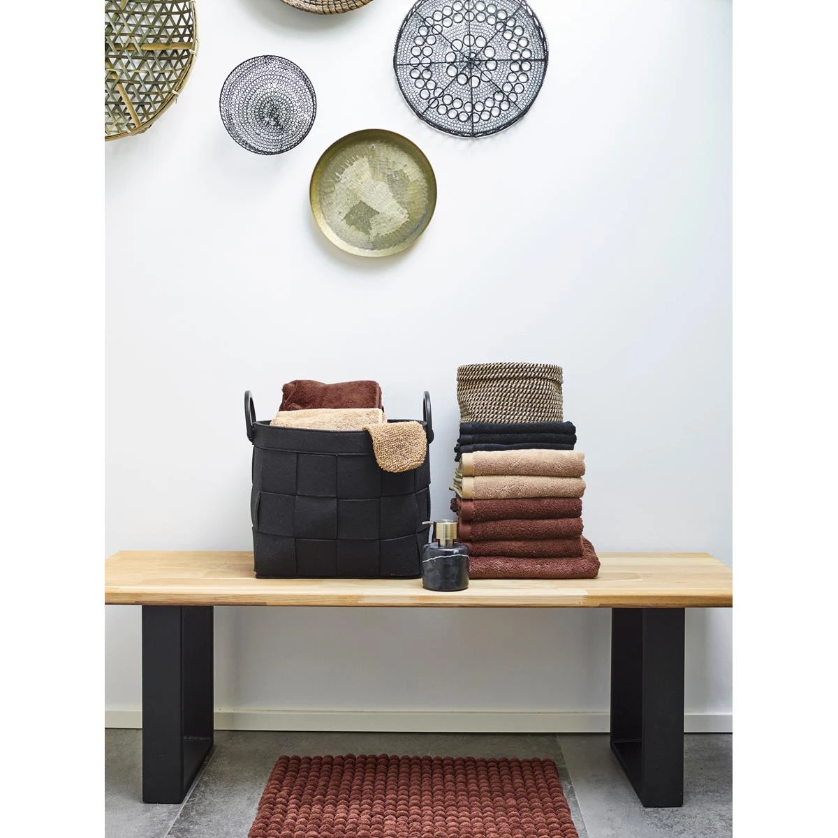 Aquanova - Gastendoek LONDON Umber-284 (set|6) 7 Aquanova - Gastendoek LONDON Umber-284 (set|6) - Afbeelding 5