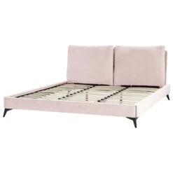Beliani - MELLE - Tweepersoonsbed - Roze - 180 X 200 Cm - Fluweel 17 Beliani - MELLE - Tweepersoonsbed - Roze - 180 X 200 Cm - Fluweel -Meubels Voor Thuis 10573333
