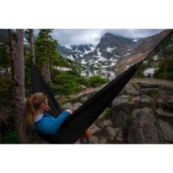 Tropilex® Reishangmat Tweepersoons Travel Black Zwart -Meubels Voor Thuis 10574298