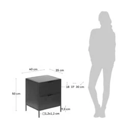 Kave Home Shantay Nachtkastje -Meubels Voor Thuis 10576921