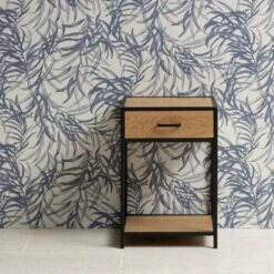 Lisomme Vic Houten Nachtkastje Naturel - 42 X 35 Cm -Meubels Voor Thuis 10590216