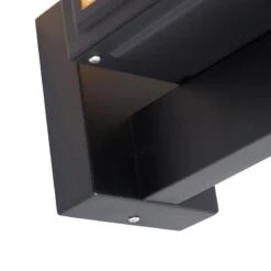 QAZQA Landelijke Wandlamp Zwart IP44 - Sutton Up 18 QAZQA Landelijke Wandlamp Zwart IP44 - Sutton Up -Meubels Voor Thuis 10595851