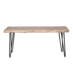 Hoyz - Eetkamerbank Edge - 100cm Breed - 4 Personen -Meubels Voor Thuis 10629534