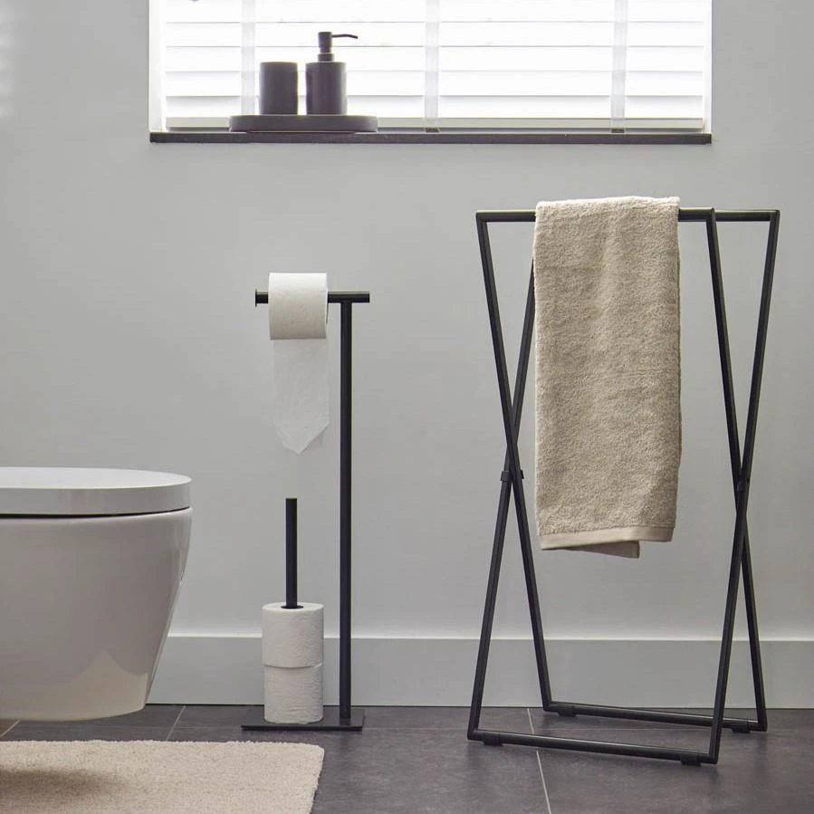 Aquanova Forte Reserverolhouder - Zwart 4 Aquanova Forte Reserverolhouder - Zwart - Afbeelding 2