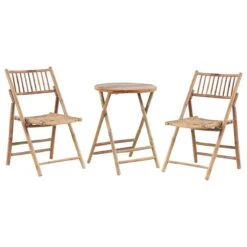 Beliani-SAVELLETRI-Bistroset Voor 2-Lichte Houtkleur-Bamboehout 15 Beliani-SAVELLETRI-Bistroset Voor 2-Lichte Houtkleur-Bamboehout -Meubels Voor Thuis 10632944