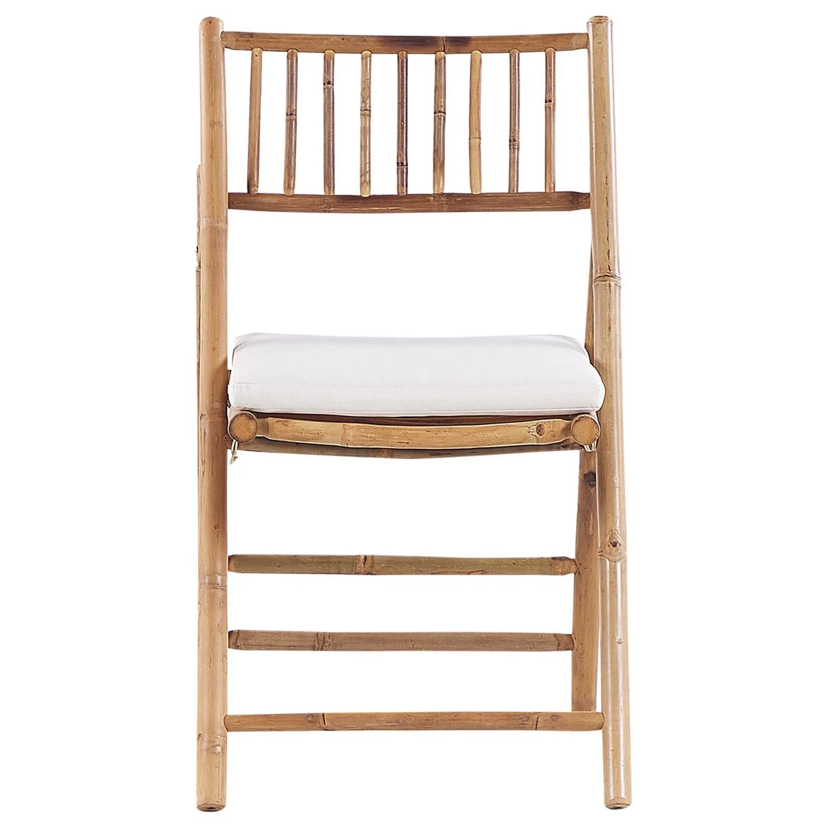 Beliani-SAVELLETRI-Bistroset Voor 2-Lichte Houtkleur-Bamboehout 7 Beliani-SAVELLETRI-Bistroset Voor 2-Lichte Houtkleur-Bamboehout - Afbeelding 5