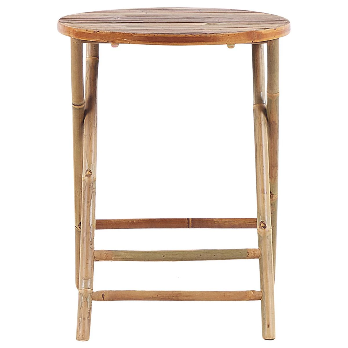 Beliani-SAVELLETRI-Bistroset Voor 2-Lichte Houtkleur-Bamboehout 9 Beliani-SAVELLETRI-Bistroset Voor 2-Lichte Houtkleur-Bamboehout - Afbeelding 7