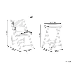 Beliani-SAVELLETRI-Bistroset Voor 2-Lichte Houtkleur-Bamboehout 23 Beliani-SAVELLETRI-Bistroset Voor 2-Lichte Houtkleur-Bamboehout -Meubels Voor Thuis 10632999
