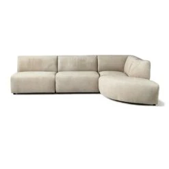 By FonQ Move Bank Element - Hoek Rond - Greige -Meubels Voor Thuis 10646611