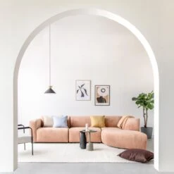 By FonQ Move Bank Element - Arm Links - Licht Terra -Meubels Voor Thuis 10646653