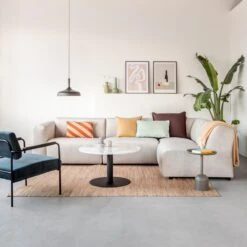 By FonQ Move Bank Element - Hoek Rond - Greige -Meubels Voor Thuis 10646674