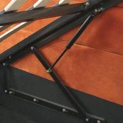 Beliani - ROUEN - Tweepersoonsbed - Oranje - 180 X 200 Cm - Fluweel -Meubels Voor Thuis 10654657