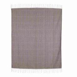 Mica Decorations Myrthe Deken - 150x130x0 Cm - Plastic - Bruin