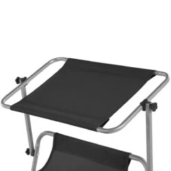 Beliani - FOLIGNO - Strandstoel - Zwart - Polyester 22 Beliani - FOLIGNO - Strandstoel - Zwart - Polyester -Meubels Voor Thuis 10670913