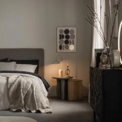 Kave Home Dyla Hoofdbord - Lichtgrijs -Meubels Voor Thuis 10672010