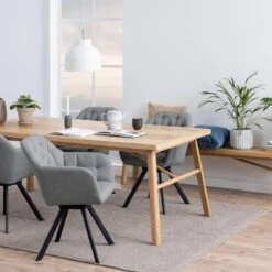 MOOS Tekla Eetkamerbank - Oak -Meubels Voor Thuis 10695024