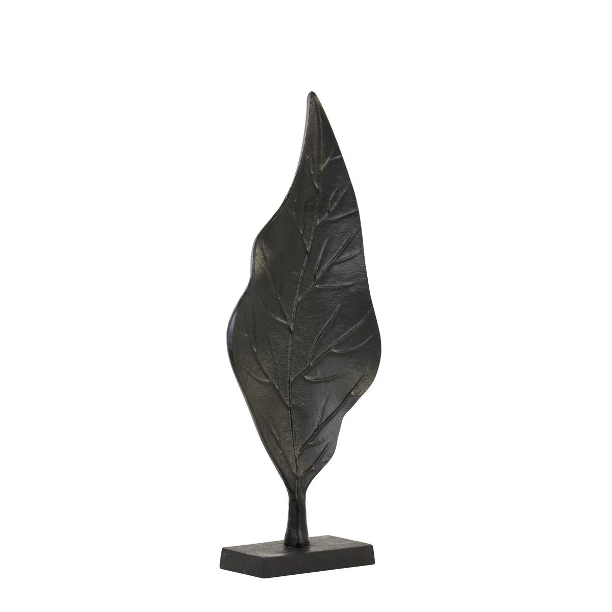 Light & Living - Ornament LEAF - 14.5x8x50 - Zwart 4 Light & Living - Ornament LEAF - 14.5x8x50 - Zwart - Afbeelding 2