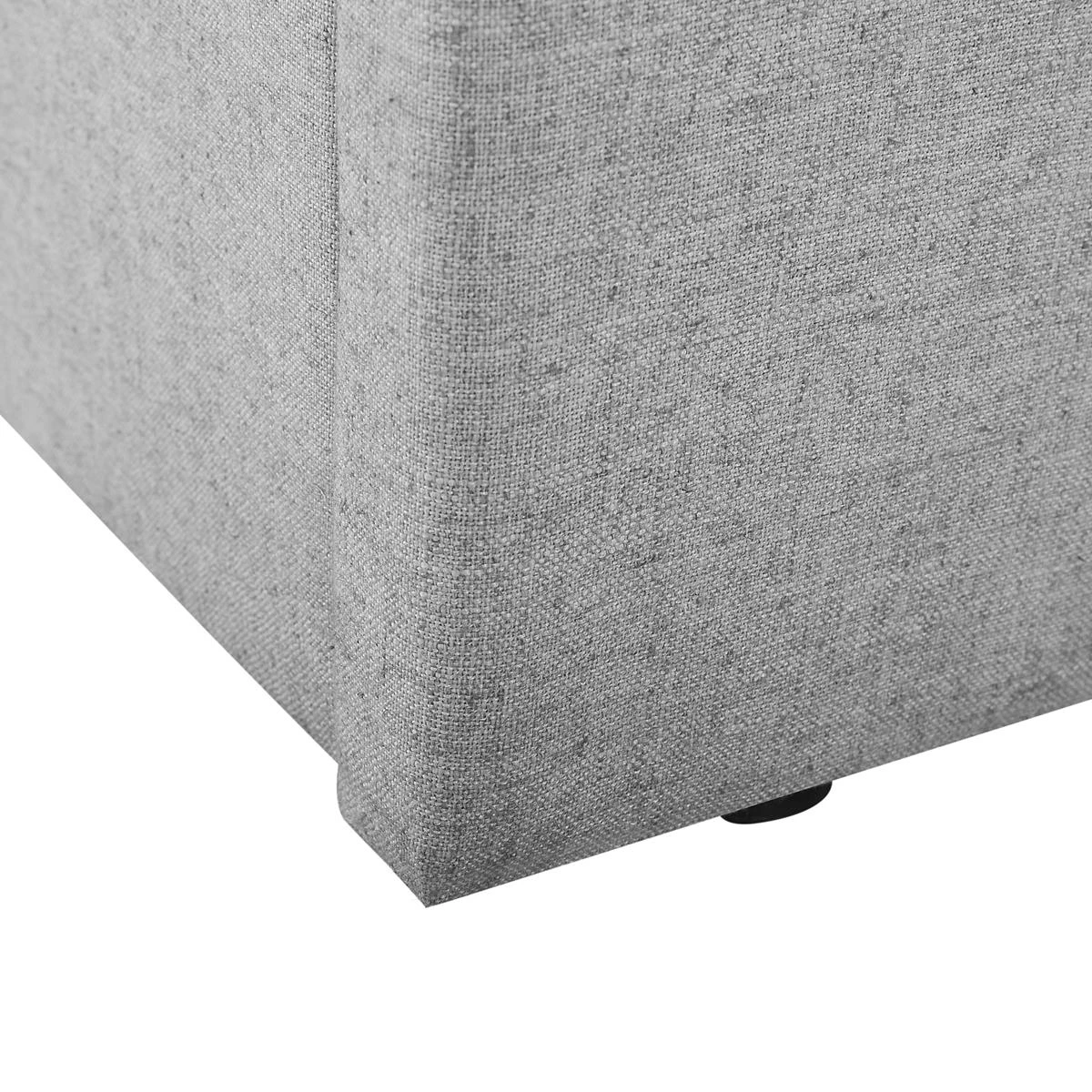 Beliani-LORIENT-Bed Met Opbergruimte-Grijs-140 X 200 Cm-Polyester 12 Beliani-LORIENT-Bed Met Opbergruimte-Grijs-140 X 200 Cm-Polyester - Afbeelding 10