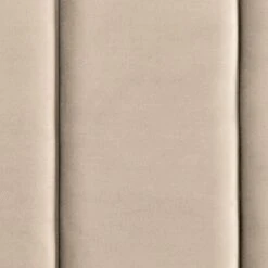 Beliani - VILETTE - Tweepersoonsbed - Beige - 140 X 200 Cm - Fluweel -Meubels Voor Thuis 10717803