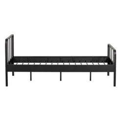 WOOOD Twijfelaar Mees - Metaal - Zwart - 90X208X125 -Meubels Voor Thuis 10719114