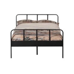 WOOOD Twijfelaar Mees - Metaal - Zwart - 90X208X125 -Meubels Voor Thuis 10720399