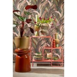 Mica Decorations Calathea Roseopicta Kunstplant - H90 X Ø60 Cm - Groen -Meubels Voor Thuis 10722856